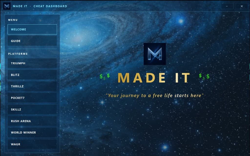 Cheat Dashboard photo